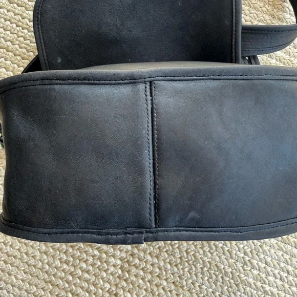 Vintage Coach Classic Black Pouch Bag 9170 ✨Rare✨ - Picture 10 of 11